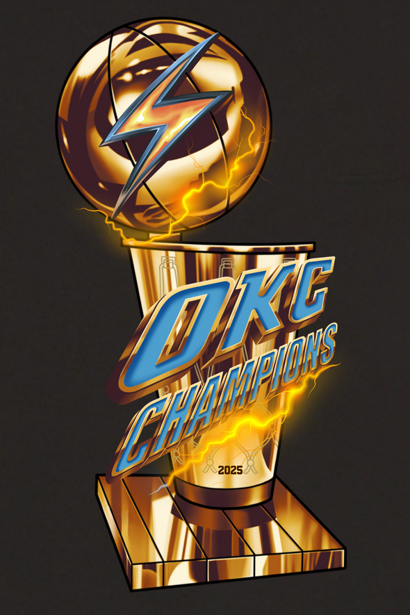 🟠 OKC CHAMPS - TEE (ONLY XL, XXL - LEFT)